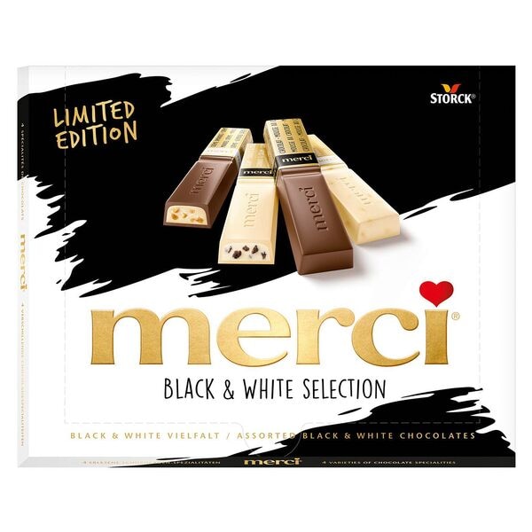 Merci Pralinen »Finest Selection Black & White« 12 g 20 Stück Image