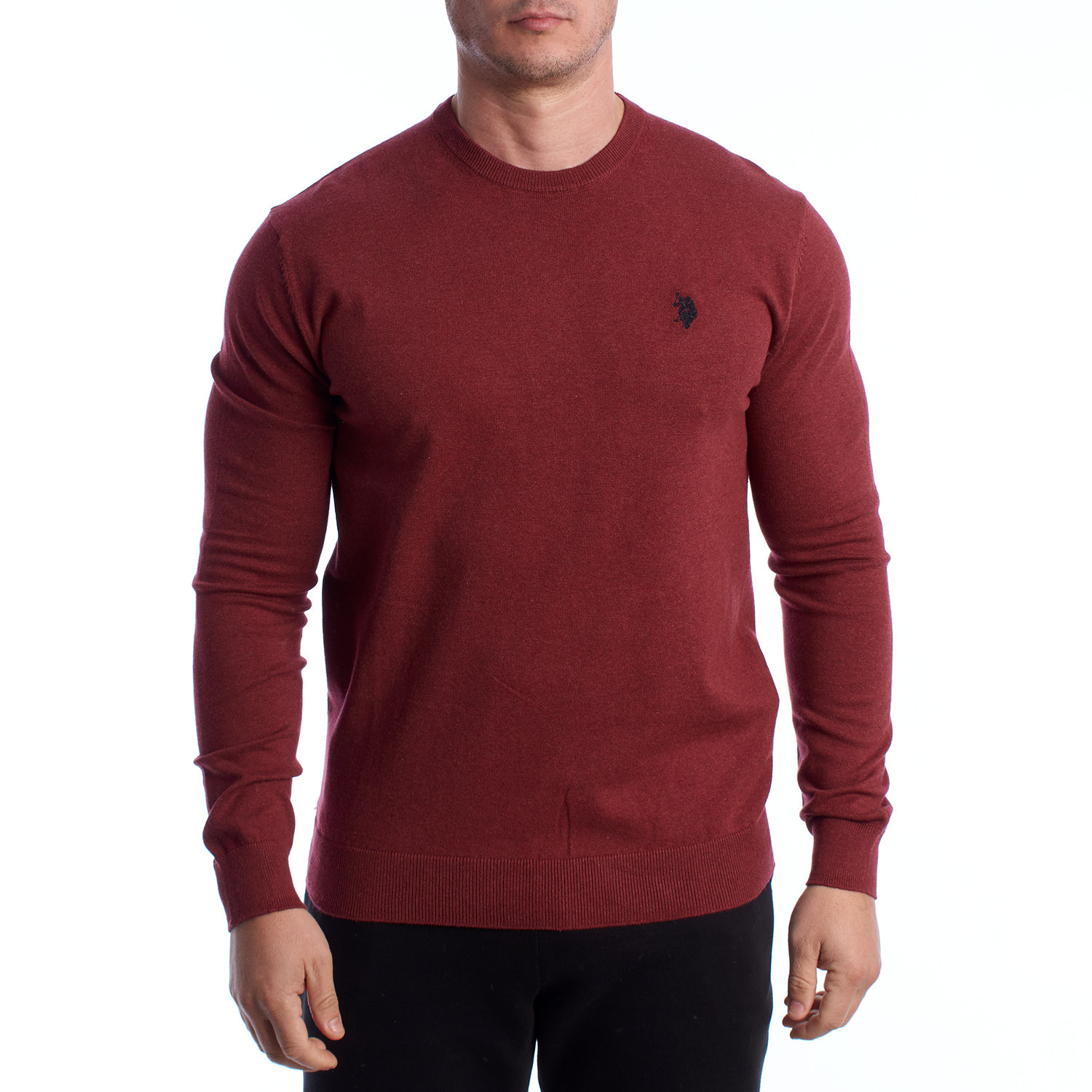 Herren Strickpullover mit Rundhalsausschnitt US40173035