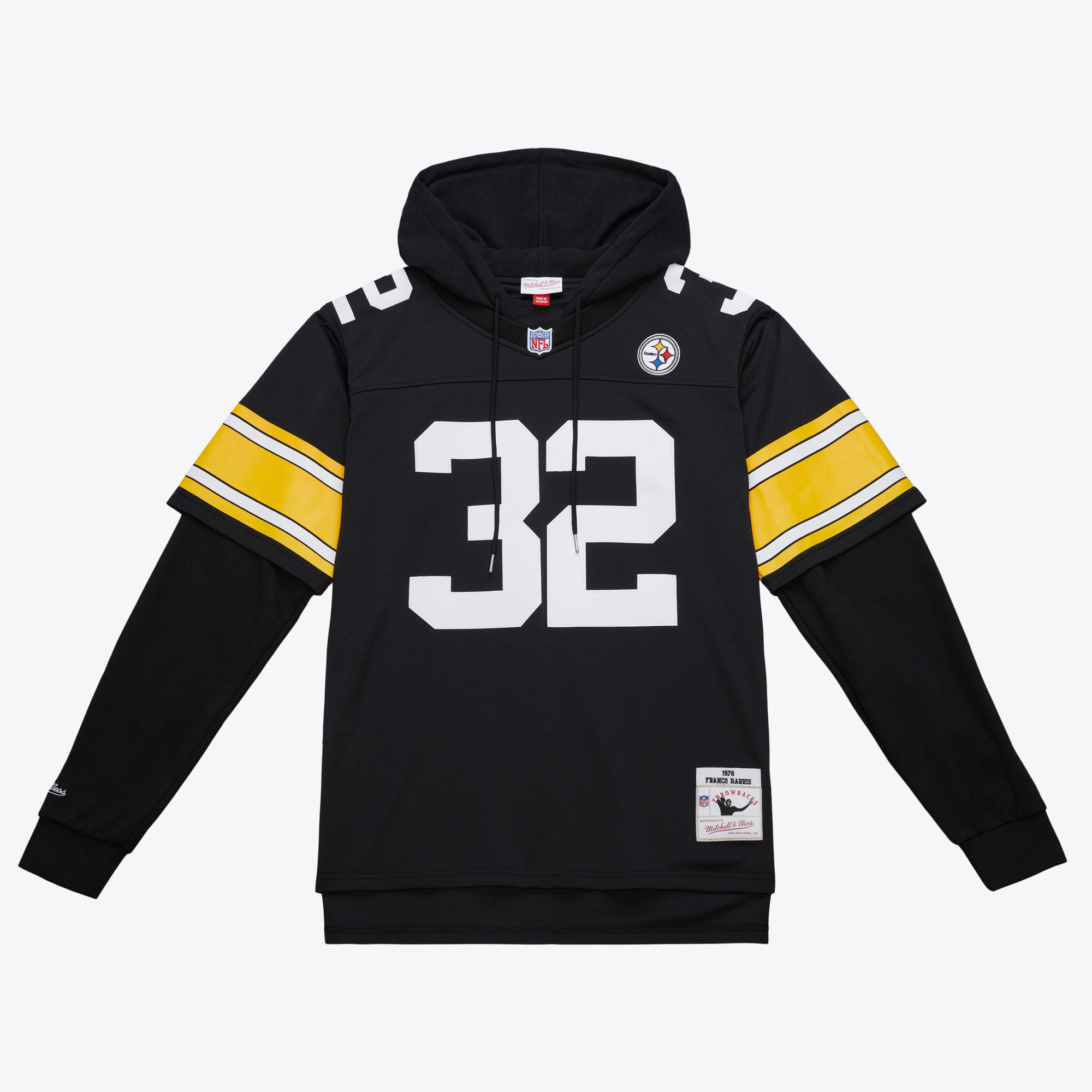 Pittsburgh Steelers Mitchell & Ness Trikot-Hoodie Franco Harris Image