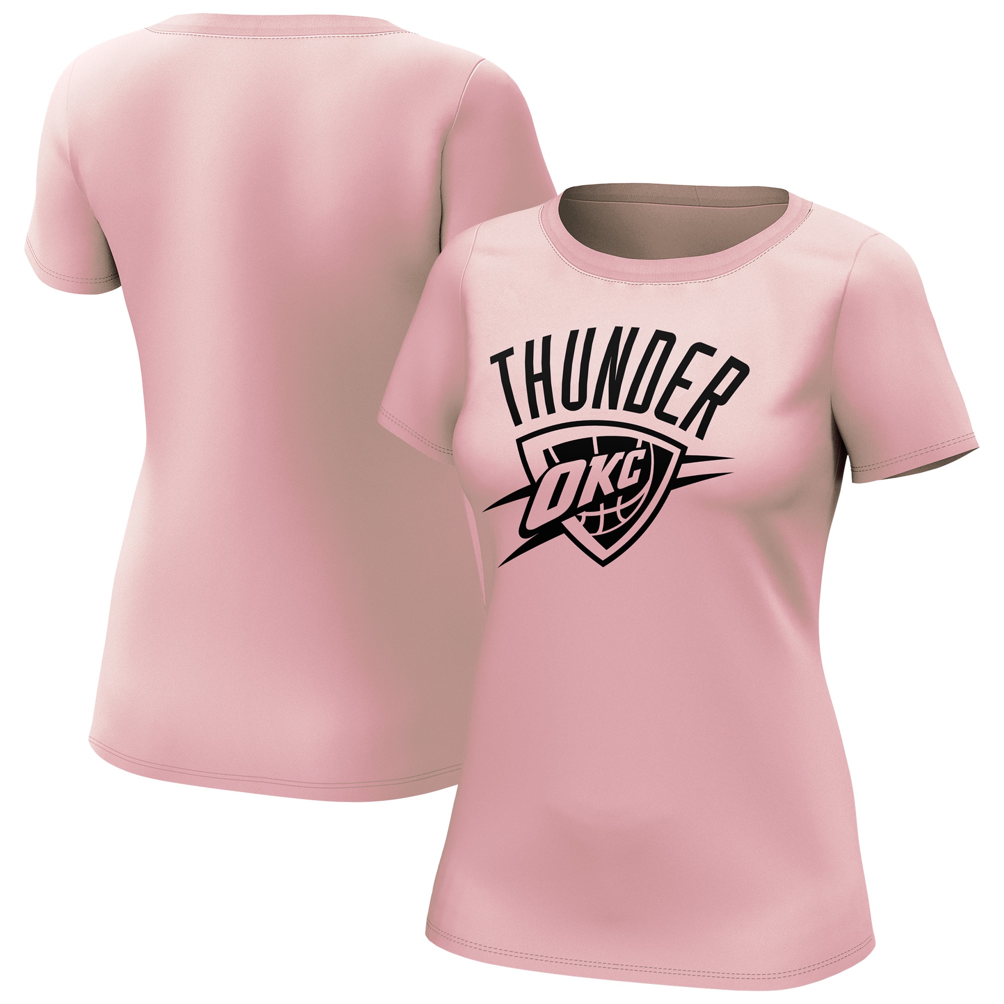 Oklahoma City Thunder Fashion Color Logo T -Shirt - Frauen Image