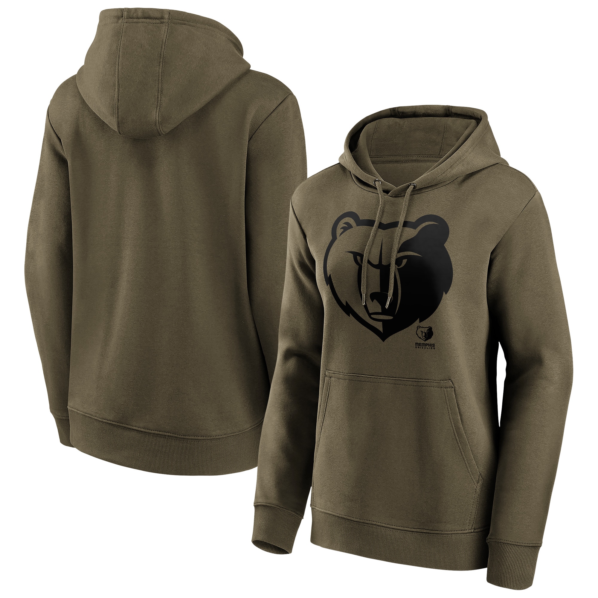 Memphis Grizzlies Fanatics Branded Fashion Preferred Logo Hoodie - Damen Image