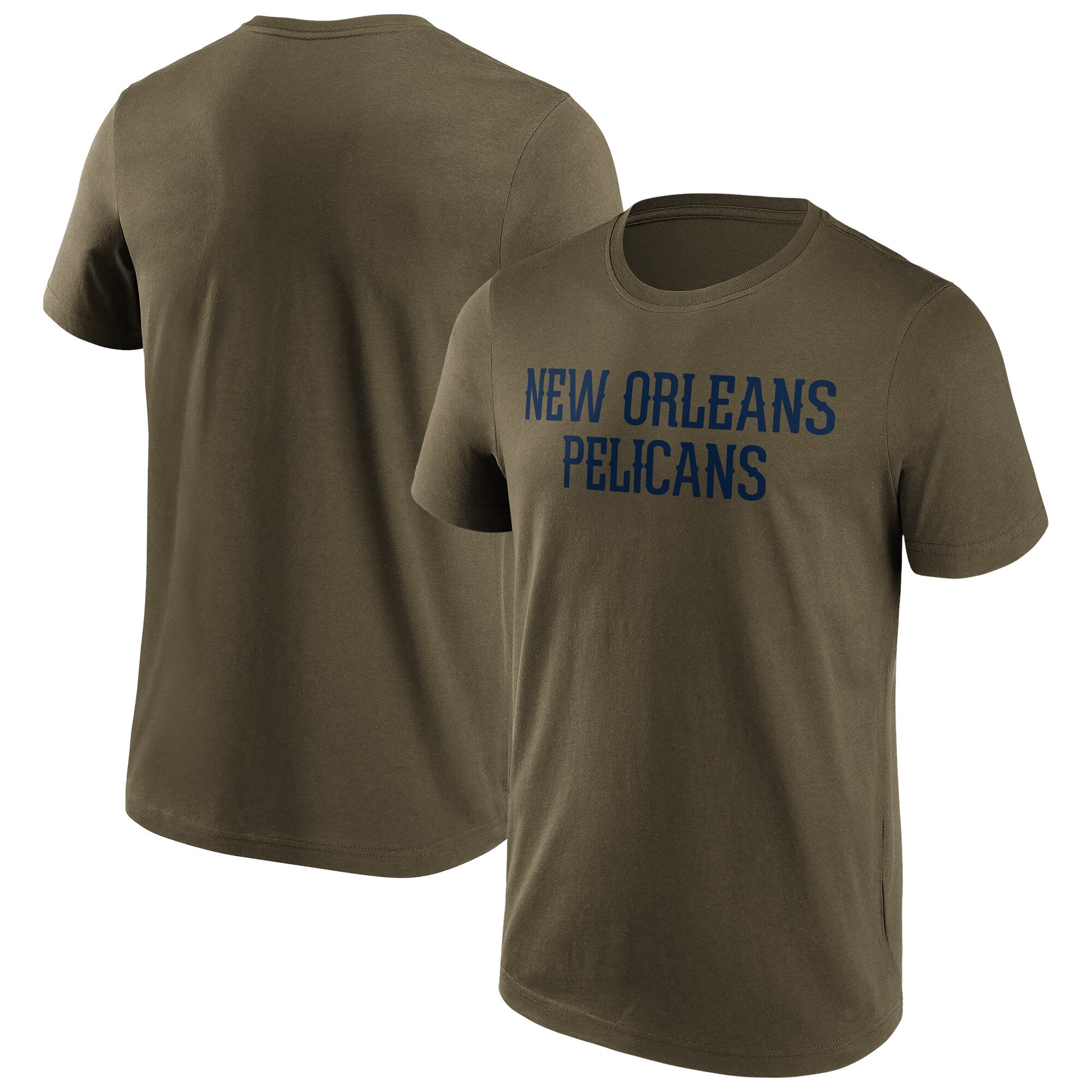 New Orleans Pelicans Fanatics Marken-T-Shirt in Modefarbe mit Wortmarke - Herren Image