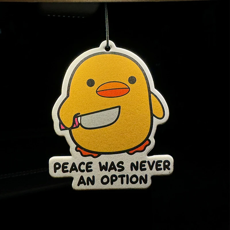 Peace Has Never Been an Option, Cute Chick Design Hilton (Hotelduft), neutrales Autoparfüm und ungiftiger Lufterfrischer | Natürliche ätherische Öle und Aromatherapie-Dufttabletten Image