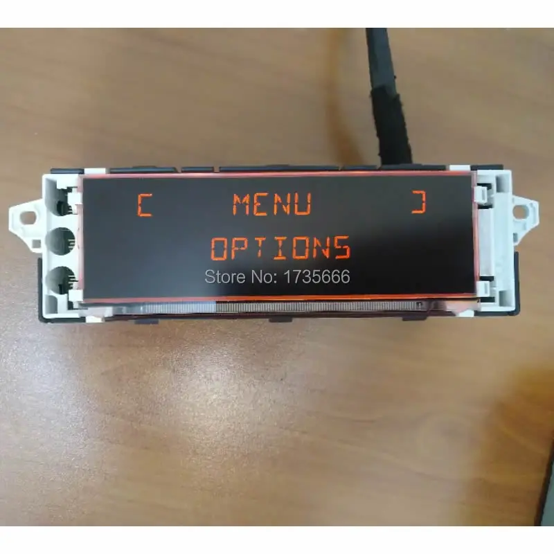 Monitor originali per auto Supporto schermo USB aux Display monitor 12 pin per Peugeot 307 408 schermo Per citroen C4