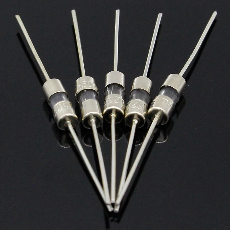 50 teile/los 3*10mm 5 Werte SICHERUNG Assorted Kit M125 Mit Pin Elektronische Komponenten 0,5A 1A 2A 3A 5A Image
