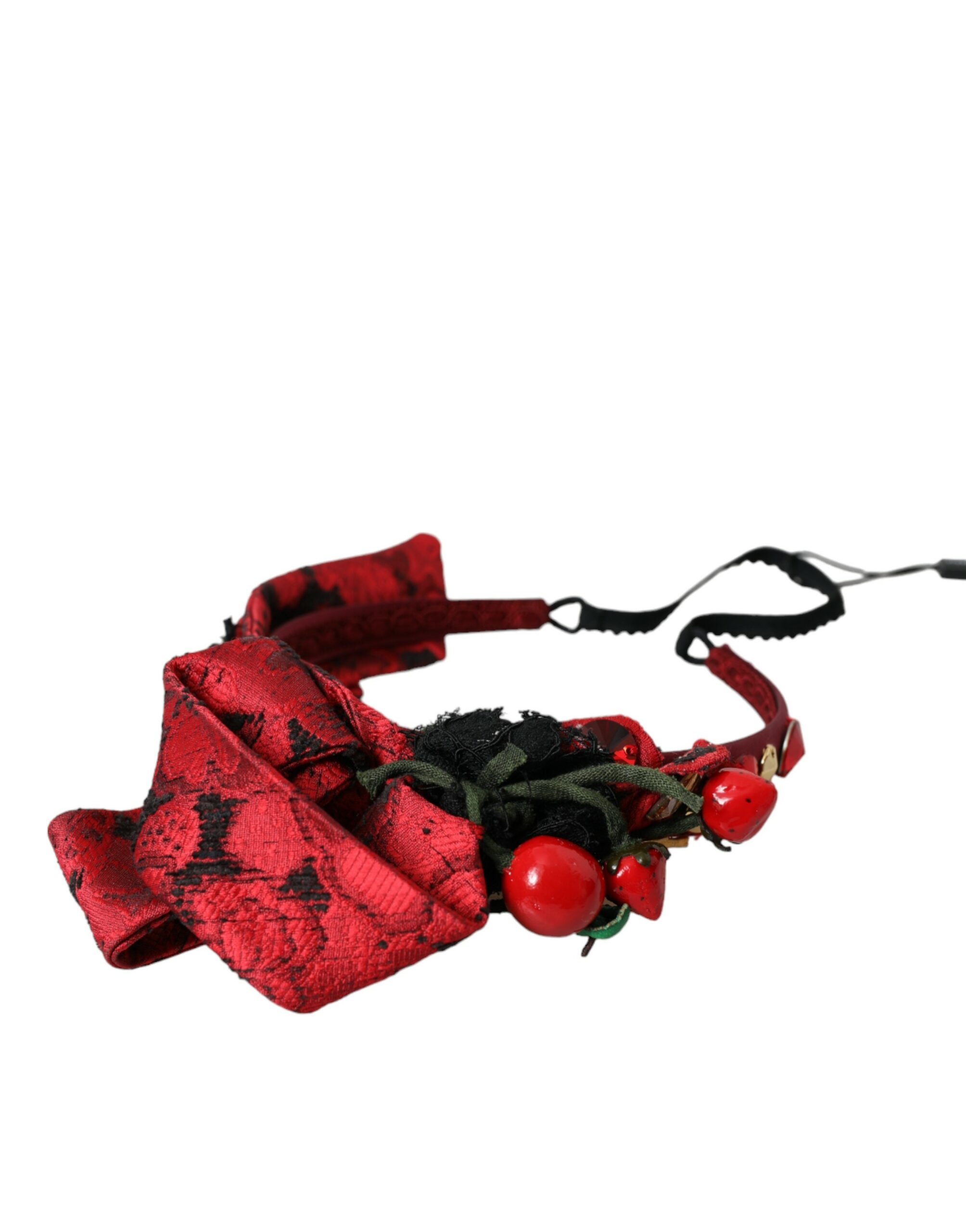 Rotes Kirsch-Sicily-Verziertes Haarband für Frauen Diadem Image