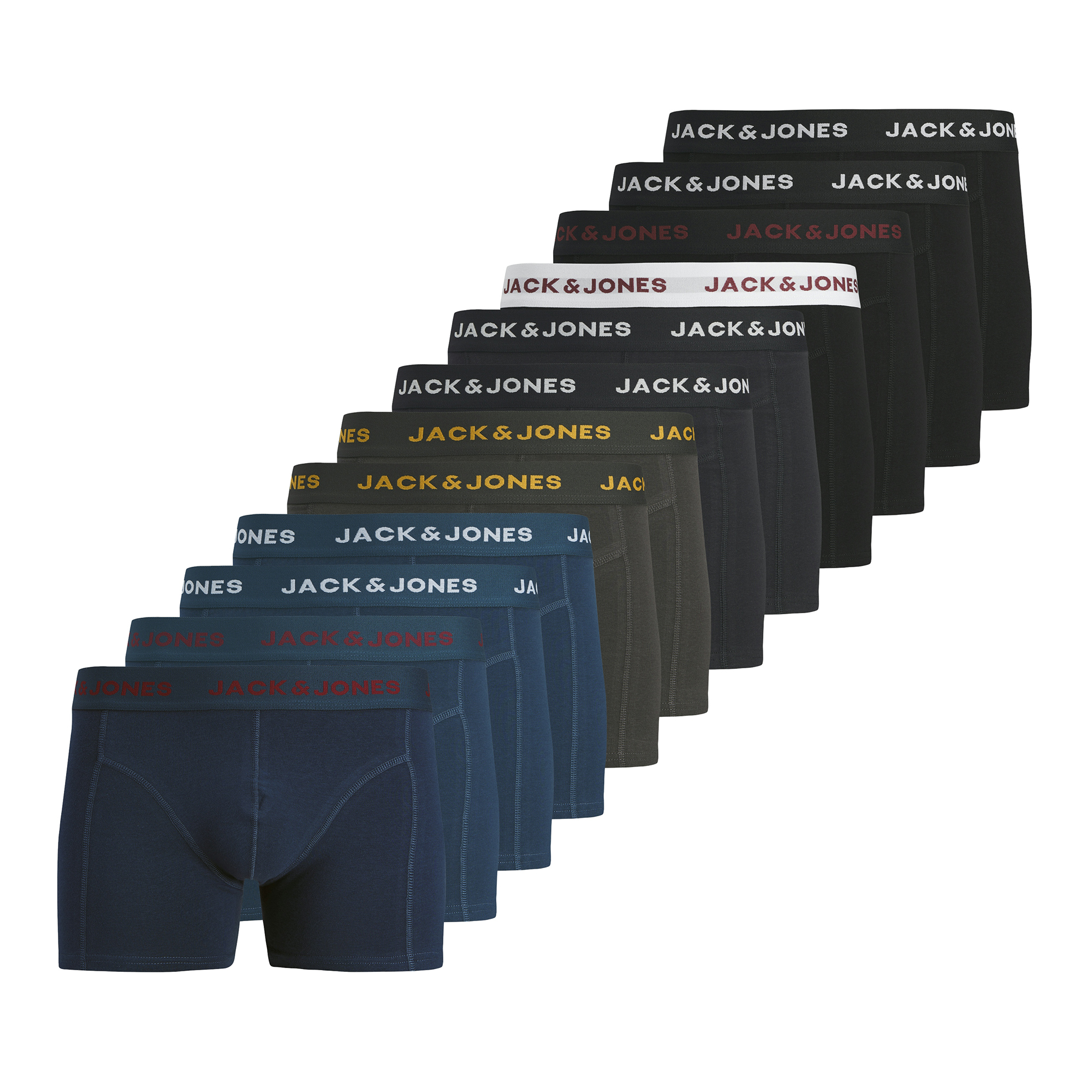 Jack & Jones 12-Pack Boxers Jacbolt Mehrfarben Image
