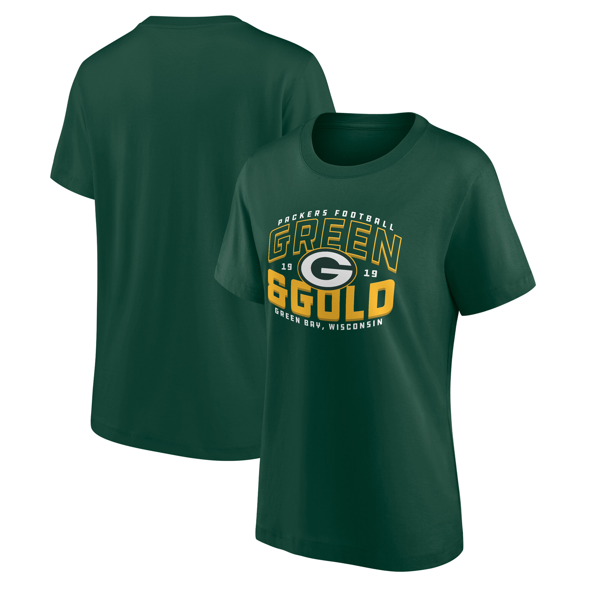 Green Bay Packers Heimatstadt-T-Shirt mit Grafik – Damen Image