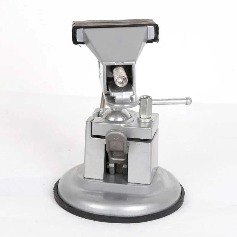 360-Grad-Drehung Saugnapf-Zange Mini-Tischschraubstock Befestigungsclip für Gemälde, Gravur, Modellbau und Holzarbeiten Image