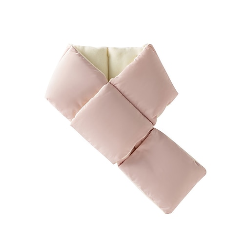 Wattierter Damenschal – weiches Material aus Polyester und Baumwolle, verschiedene Farben, stylisches Taschendesign, warm und bequem für winterliche Outdoor-Aktivitäten Image