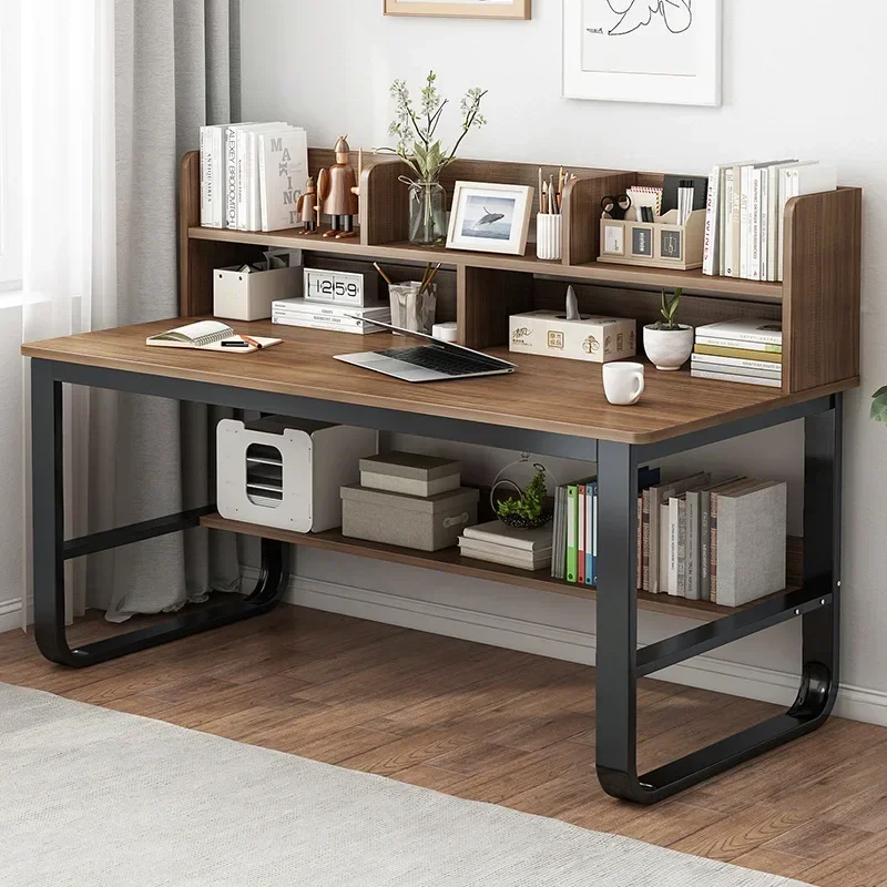 100/120/140 cm Minimalismus Bücherregal Schreibtisch Büro Computertische Tisch mit Stauraum