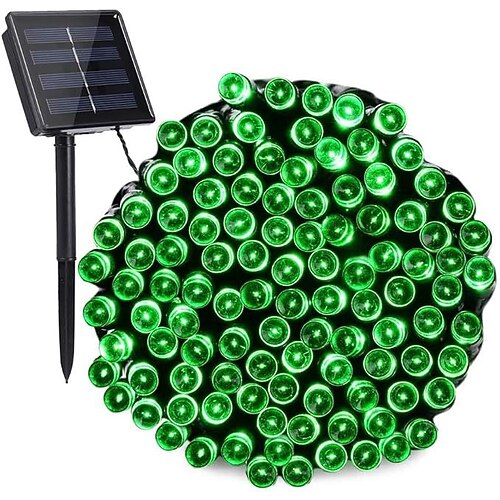 Solar Lichterkette Innen und Außen Super helle LED Lichterkette wasserdicht Funkellichter für Baumdekorationen Image