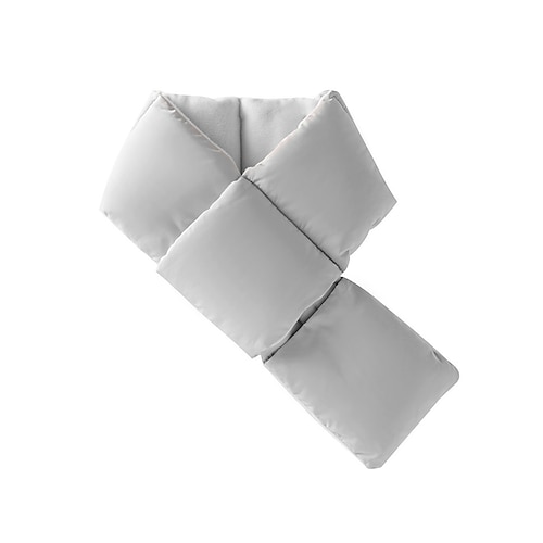 Wattierter Damenschal – weiches Material aus Polyester und Baumwolle, verschiedene Farben, stylisches Taschendesign, warm und bequem für winterliche Outdoor-Aktivitäten Image