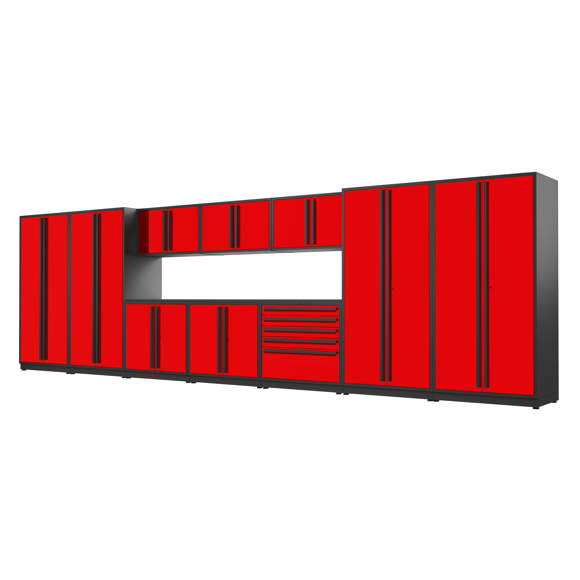 Proslat FusionPlus 23 1/3 ft set - 2 Doors & 5 Drawer
