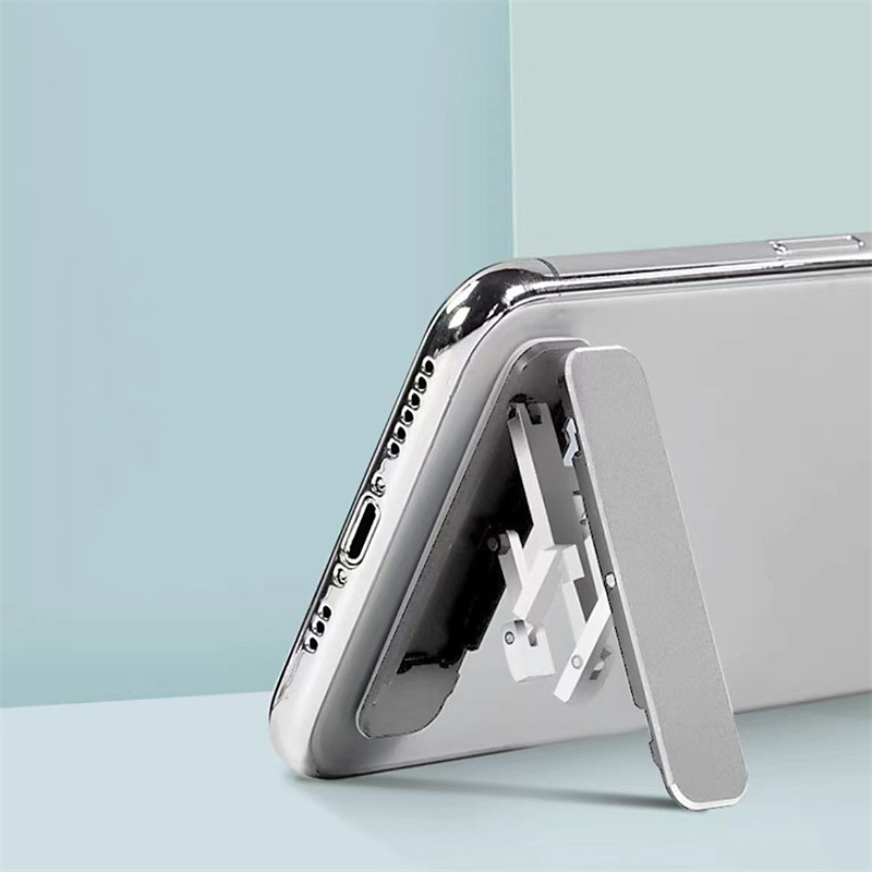 Foldable cell phone stand for desk Foldable stand with adjustable angle for iPhone All cell phones/iPad/tablets