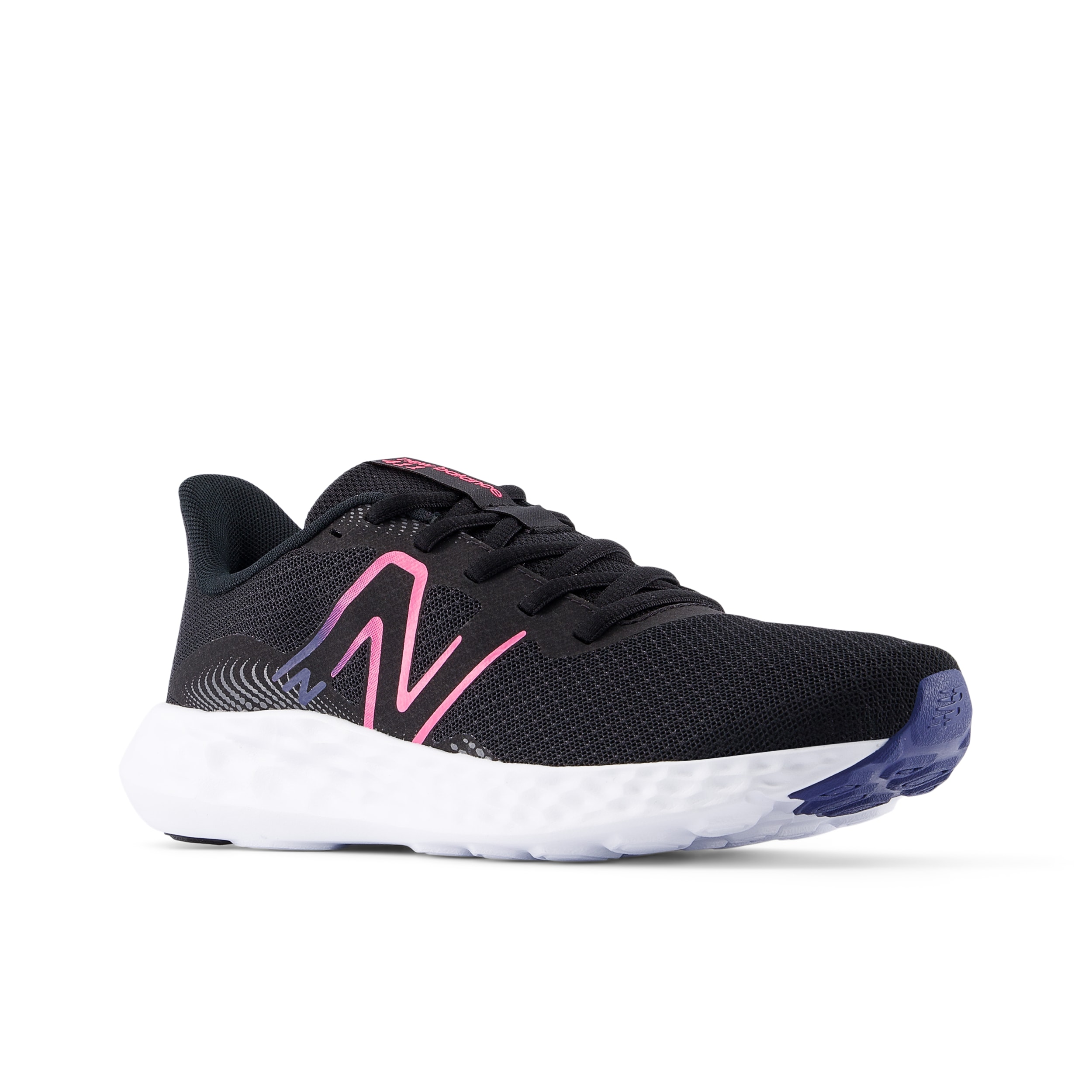 Laufschuh NEW BALANCE "411", Damen, Gr. 37, schwarz, Textil, Schuhe Laufschuh