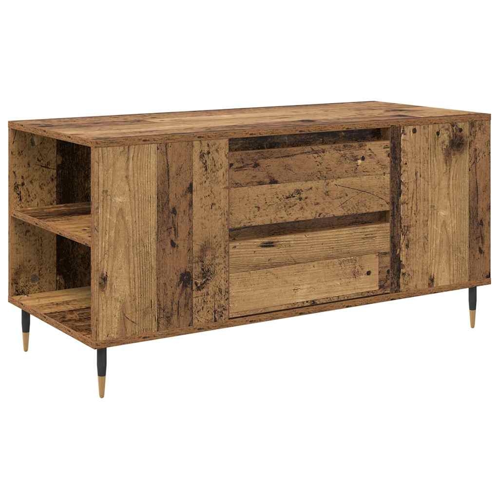 vidaXL Couchtisch Altholz 102 x 44,5 x 50 cm Holzwerkstoff Image