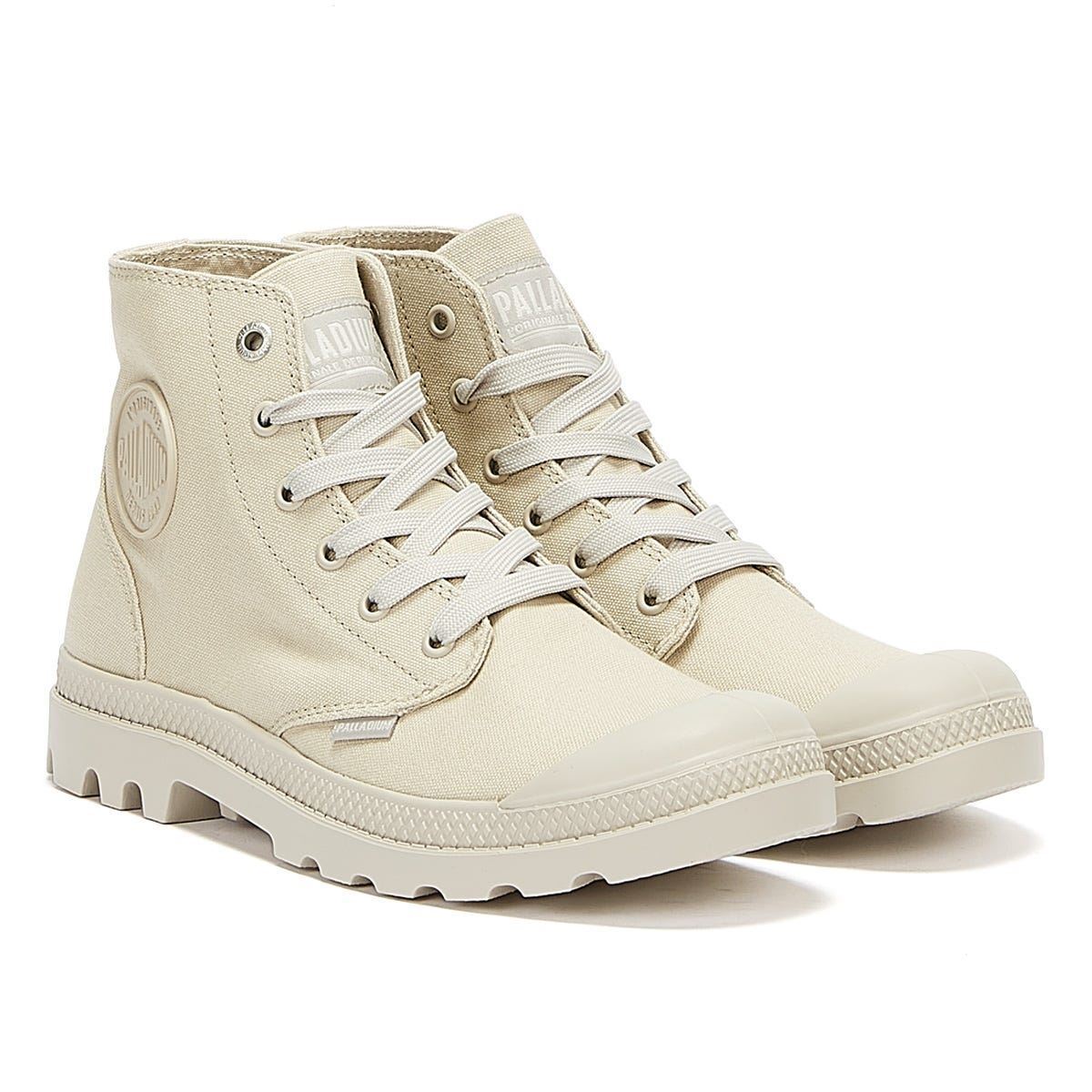 Palladium Pampa Hi Mono Chrome Canvas Graue Stiefel Image