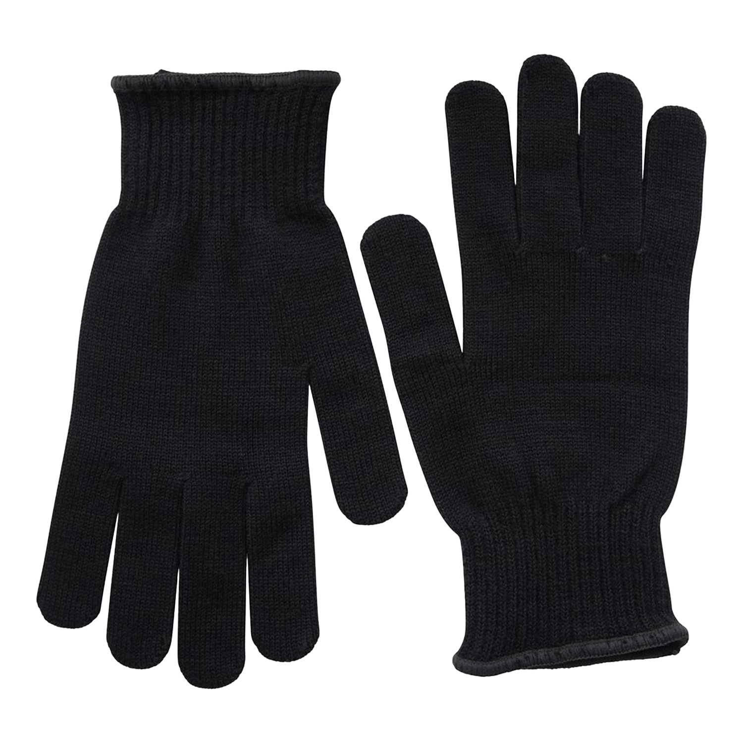 Mountain Warehouse - "Merino" Handschuhe für Herren/Damen Unisex, Jerseyware (Schwarz) Image