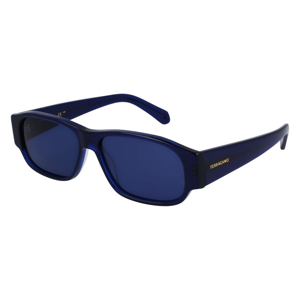 Blaue Acetat-Sonnenbrille Image