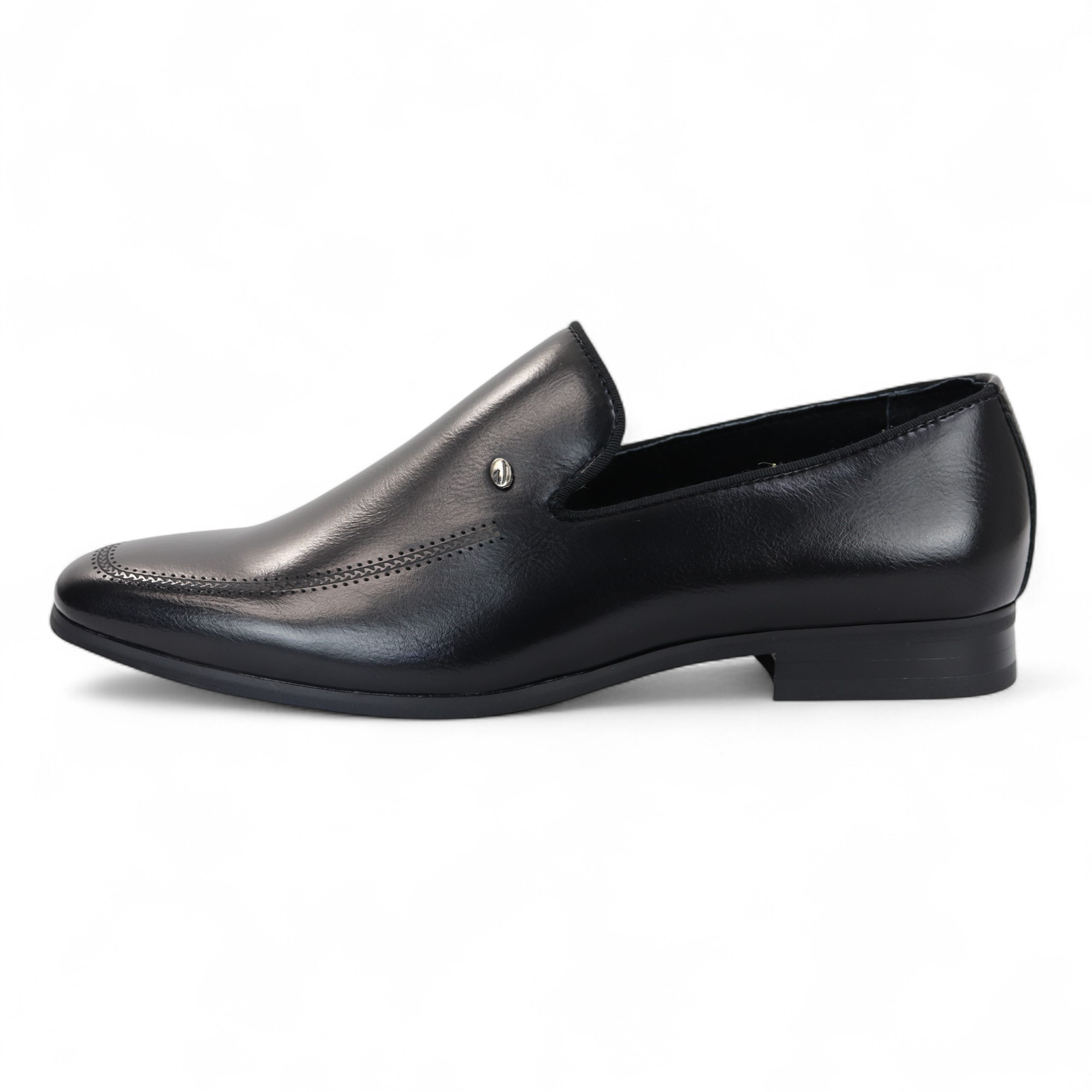 Herren Klassische Slip-On Loafer Formelle Schuhe Braun