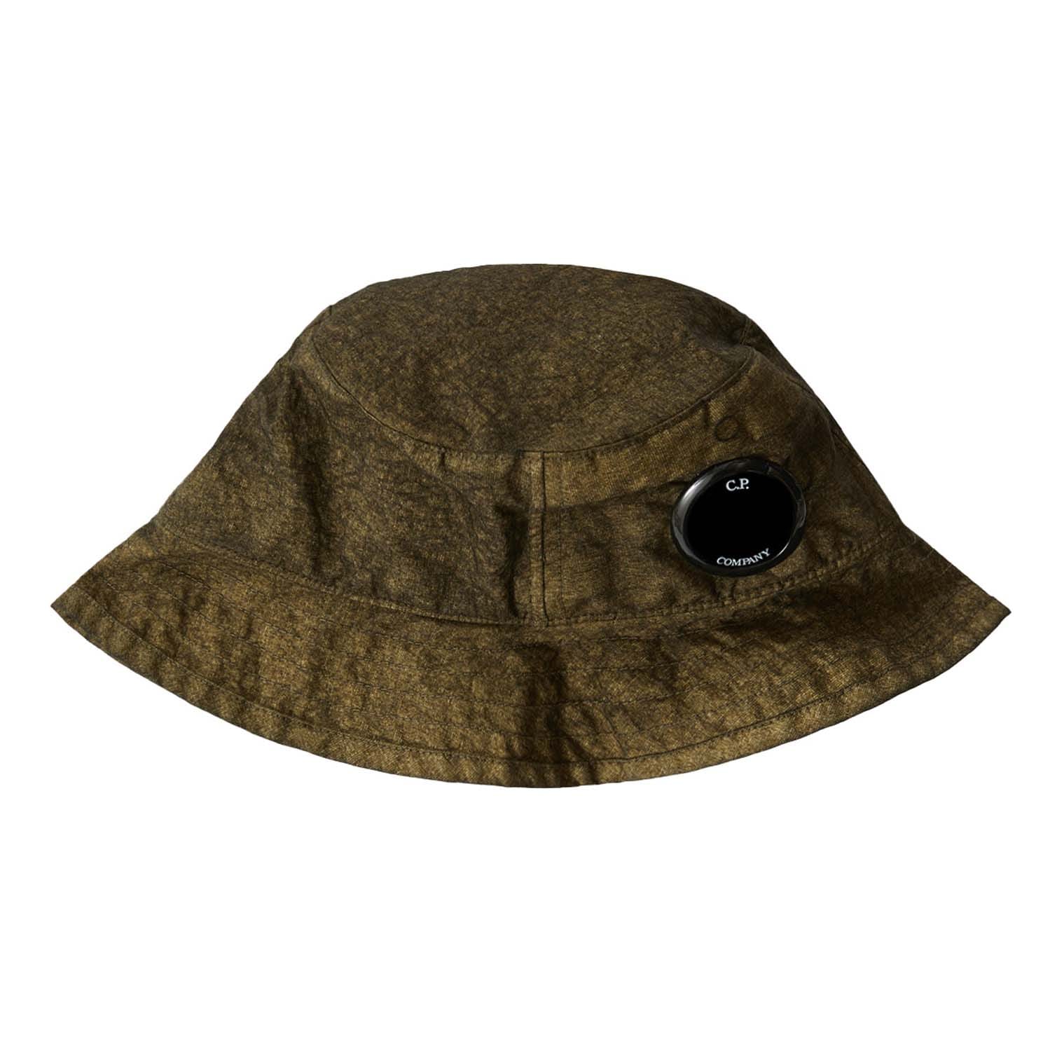 Zubehör C.P. Company Co-Ted Bucket Hat in Grün