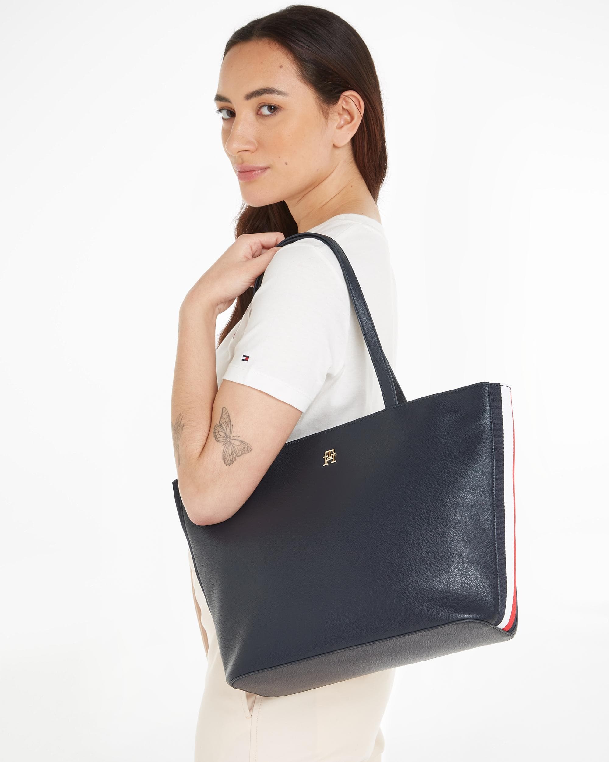 Tommy Hilfiger TH Essential Corp Damen-Shopper Tasche Image