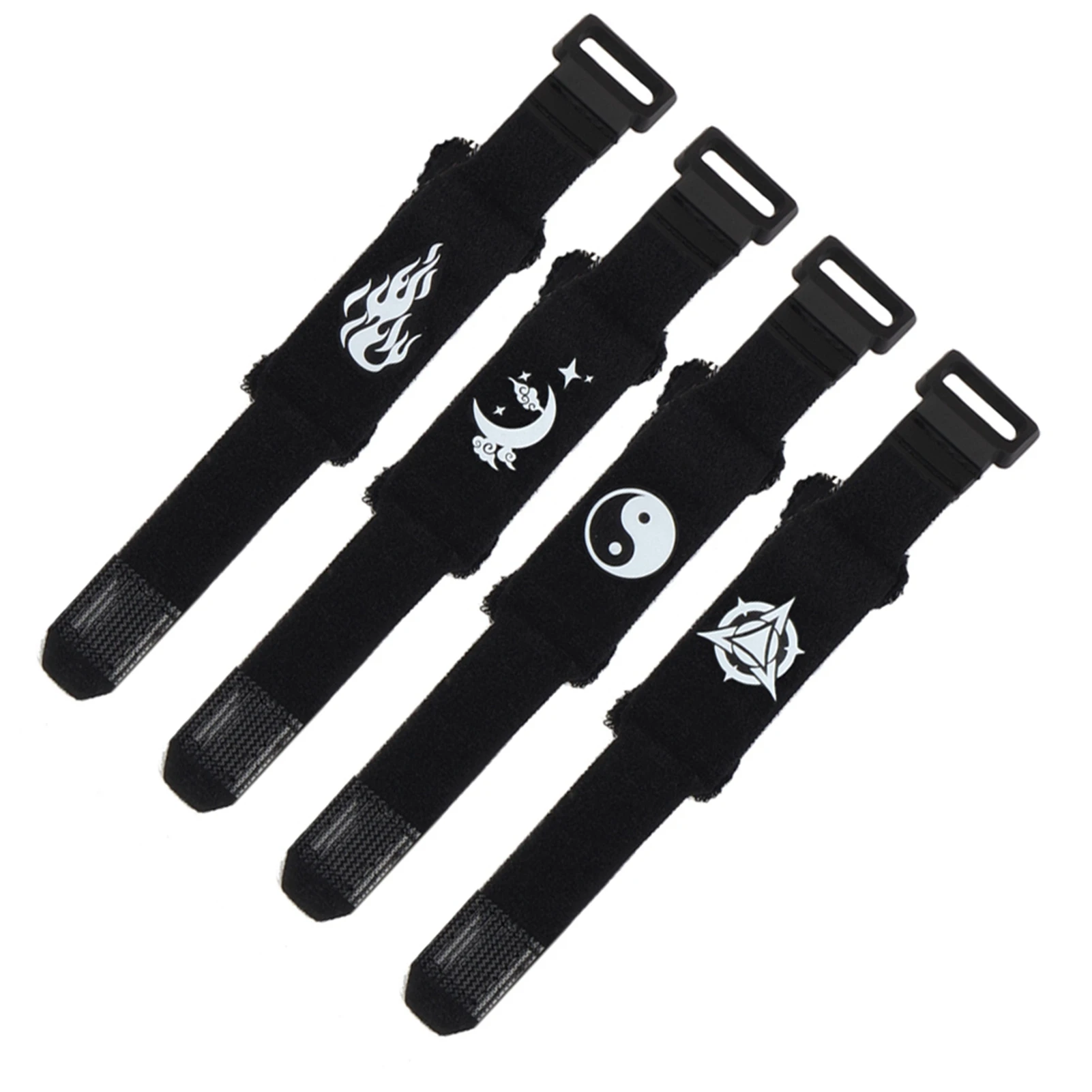 Rockhouse Gitarrensaiten Muter Gitarrensaite Mute Griffbrett Muting Wrap 18 cm für standardmäßige 6-saitige akustische E-Gitarren