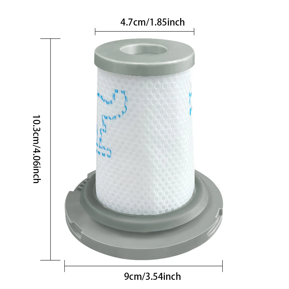 Passend für Rowenta X-Force Flex 8.60 RH9611/RH9638/RH9639 Staubsauger Ersatzfilter ZR009006 Image