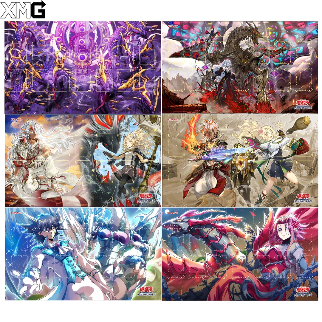 600*350*2MM Diy Yu-Gi-Oh! Spielmatte Self Made Seto Kaiba Blue-Eyes White Dragon Rubber Anti-Slip Battle Card Mat