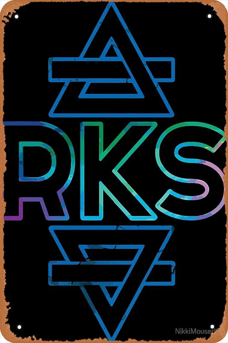 RKS - Rainbow Kitten Surprise Poster Vintage Metall Blechschild Home Decor Garage Man Cave Wandkunst Image