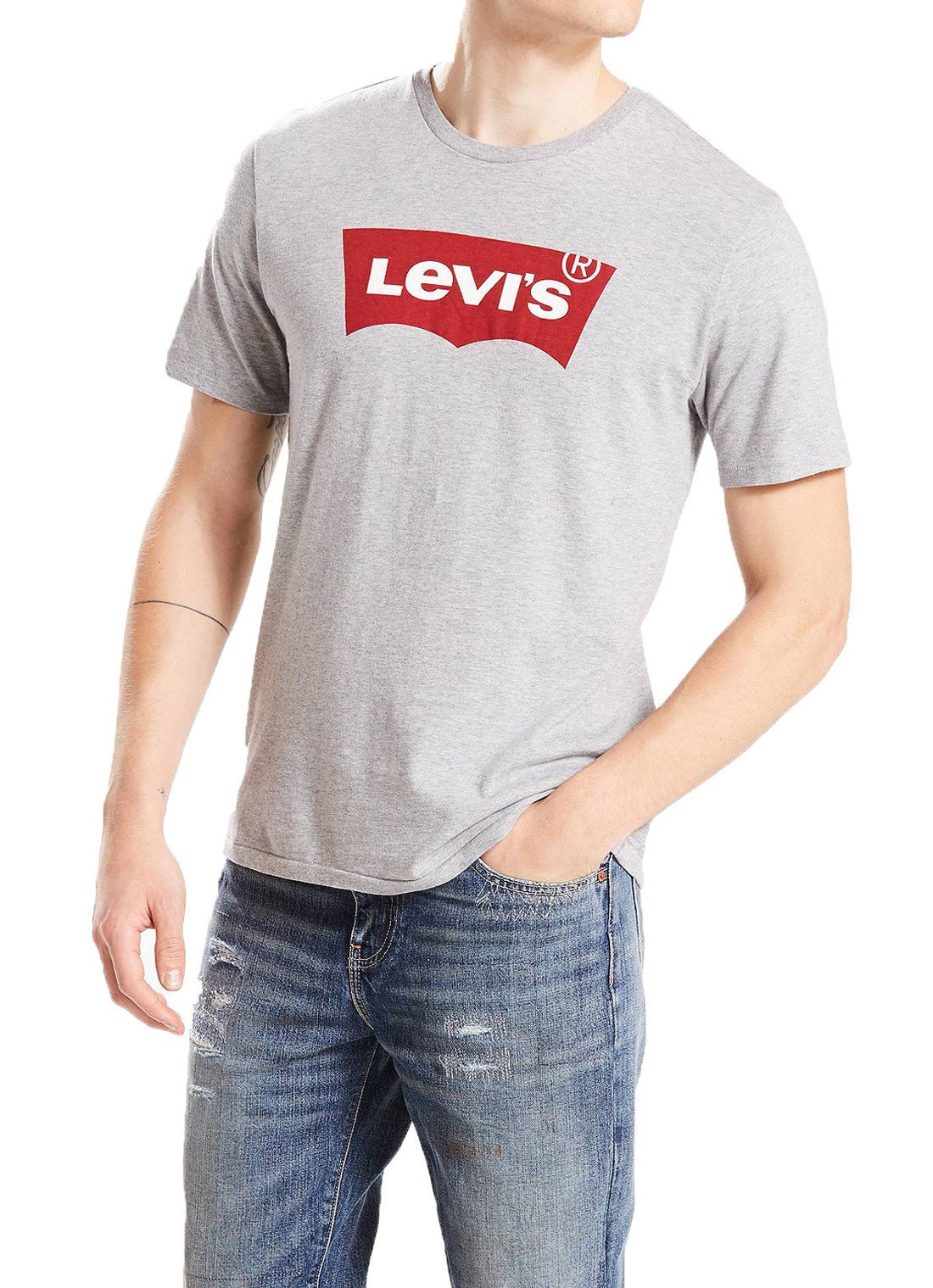 Levi's Herren T-Shirt in Grau Image