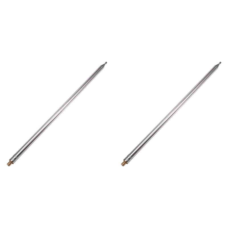 2Pcs 5,6 M Peitsche Zugstange Antenne Für Radio Positive V Antenne GP Antenne Teleskop Antenne DIY M10 Kurzwelle antenne-TCE Image