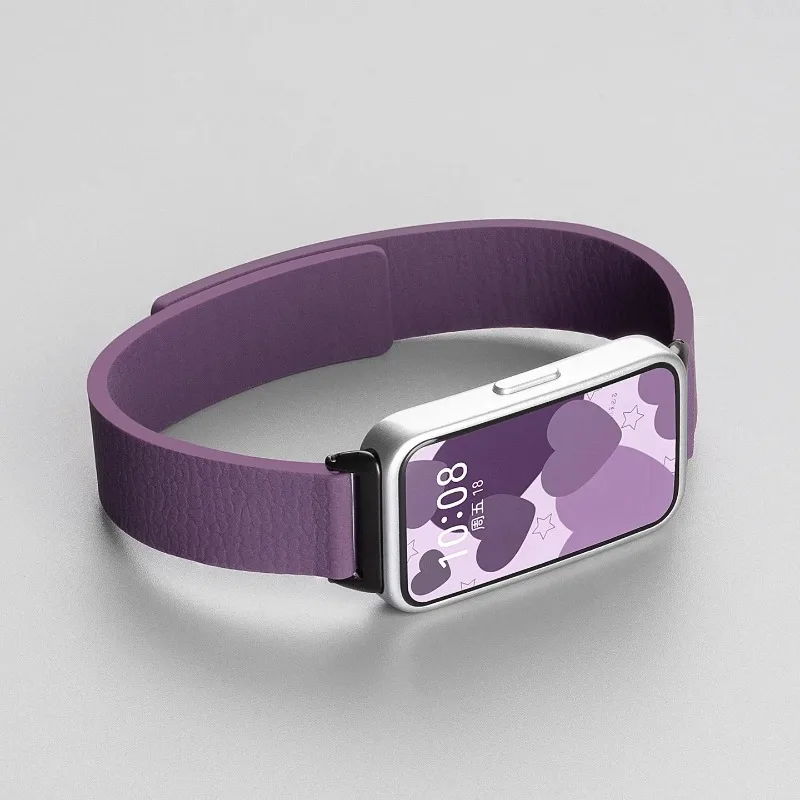 Silikon-Schlaufenarmband für Huawei Band 10 9 8, magnetisch, sportlich, bequem, einfache Anpassung, Armband für Huawei Band 10 9 8, Zubehör Image