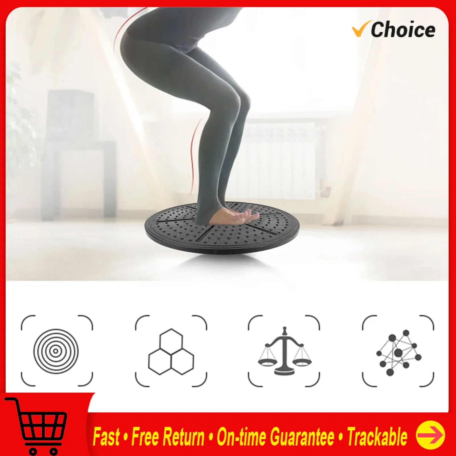 Balance Board Balance Disc Fitness Board Purple Labyrinth Wobble Balance Board Yoga Training Fitness Exercise Stability Disc