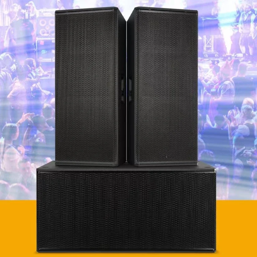 NX 985-A Lautsprecher 15 Zoll 3-Wege-Lautsprecher Soundsystem Professionelle Audio Passive Line Array-Lautsprecher für Projektbühne Image