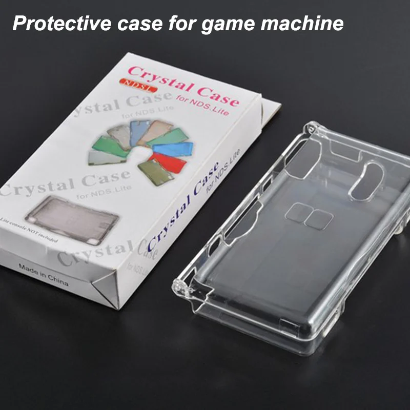 Transparente Game Case Cover NDSL Schutzhülle Ersatzhülle Bildschirmlinse für DS Lite. Image