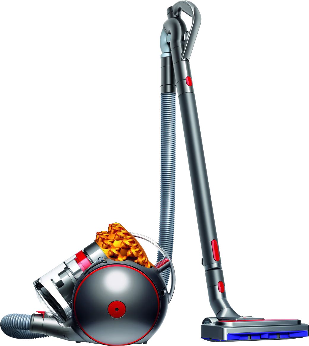 DYSON Bodenstaubsauger "Cinetic Big Ball™Multi Floor 2, beutellos, ohne Wartungsaufwand", rot, silber, gold, B:29,5cm H:34,9cm T:39,7cm, Bodenstaubsauger, max. 700 Watt