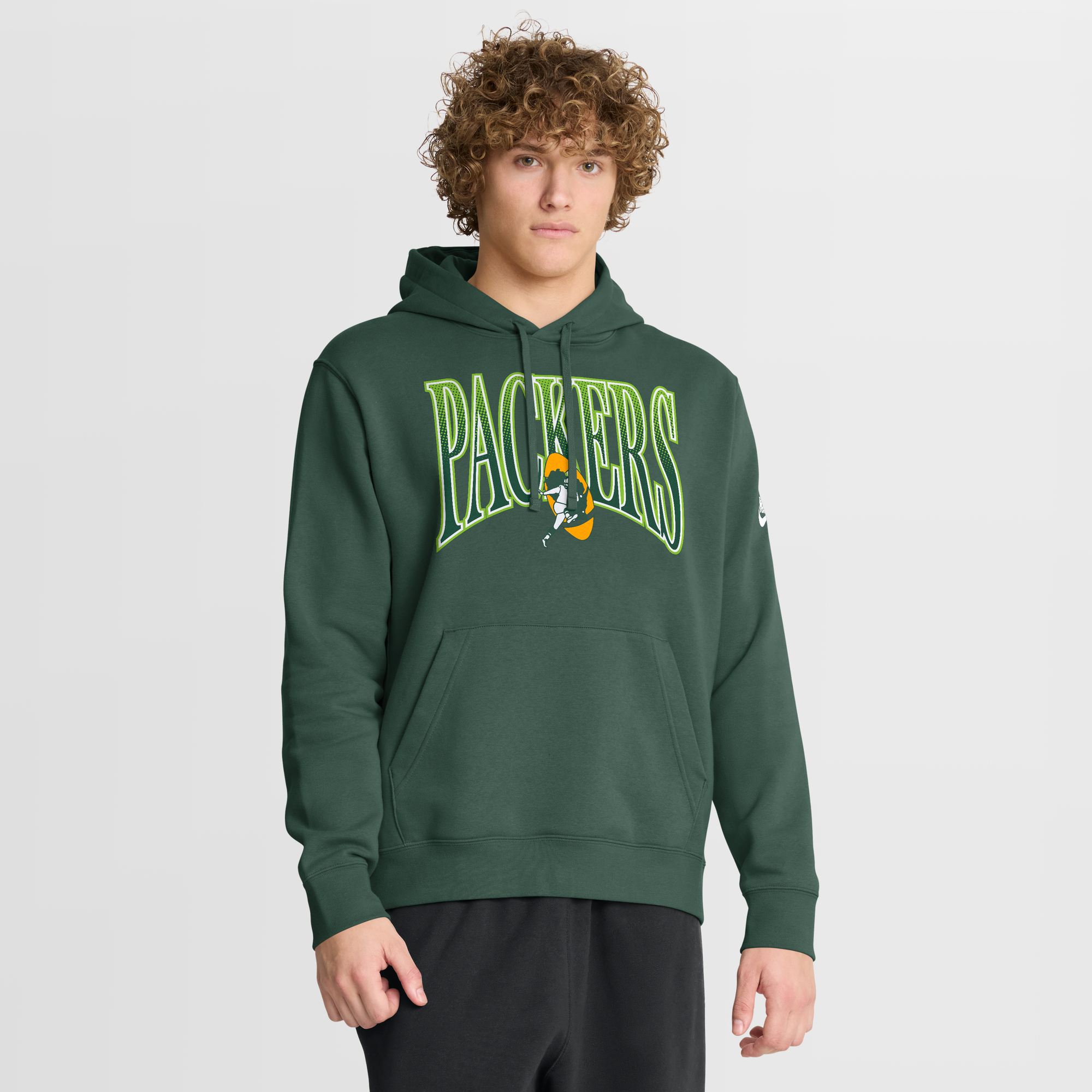 Green Bay Packers Nike Rewind Club Hoodie – Herren Image