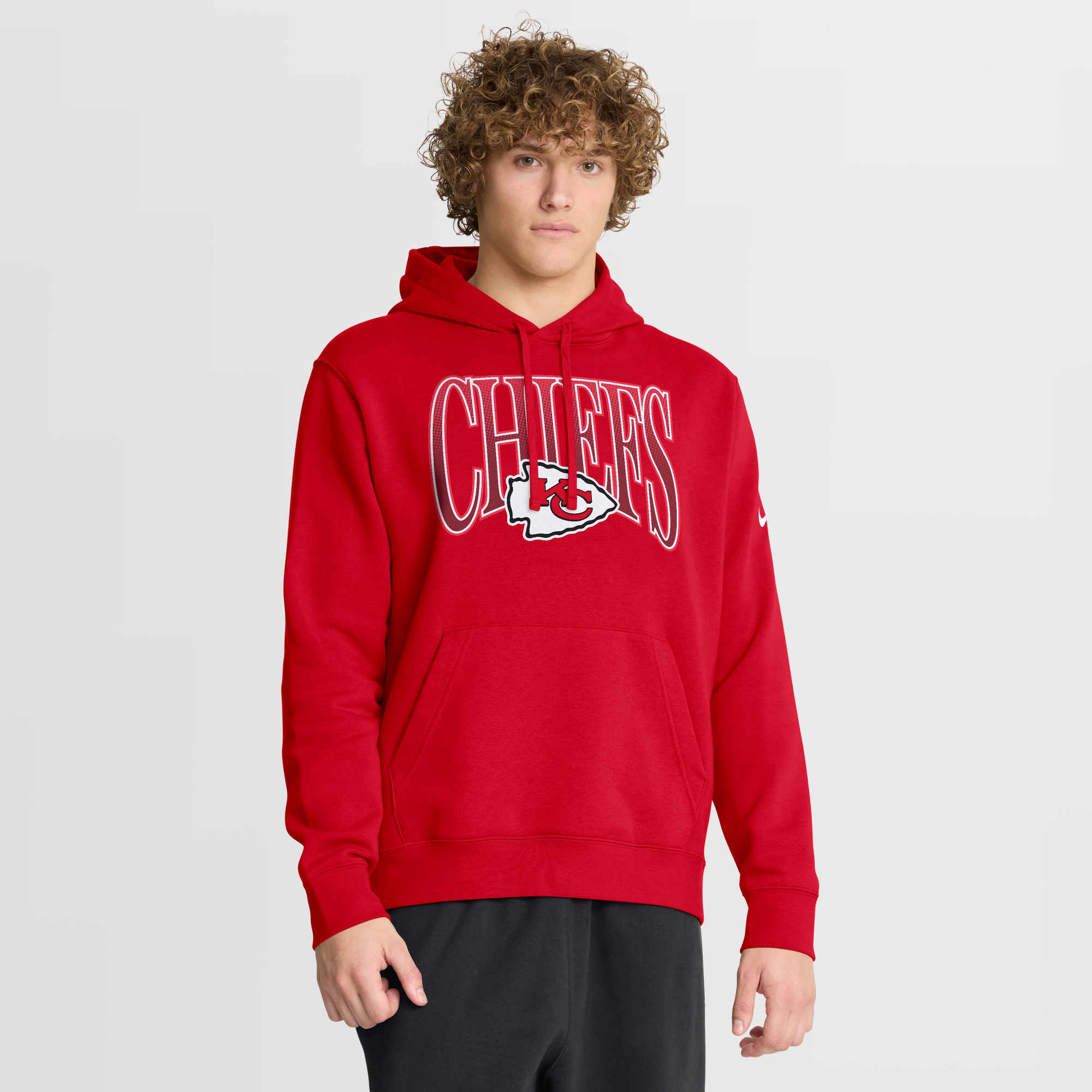 Kansas City Chiefs Nike Rewind Club Hoodie – Herren Image