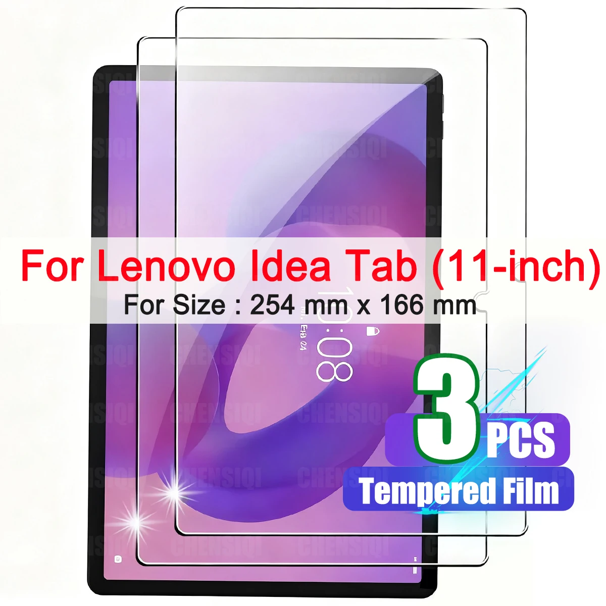 Für Lenovo Idea Tab 11" 2025 (11-Zoll) TB336FU TB336ZU Displayschutzfolie HD Clear 2.5D Radian Edge Schutzfolie Gehärtetes Glas Image