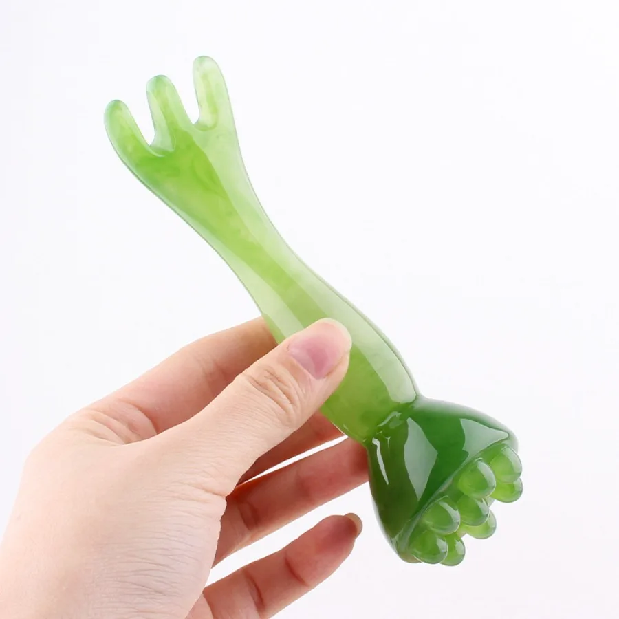 Wiederverwendbares Gua Sha-Massagegerät, Handgerät zur Entspannung der Gesichts-, Körper-, Muskelentspannung und myofasziale Entspannung, Beauty Wellness Tool Image