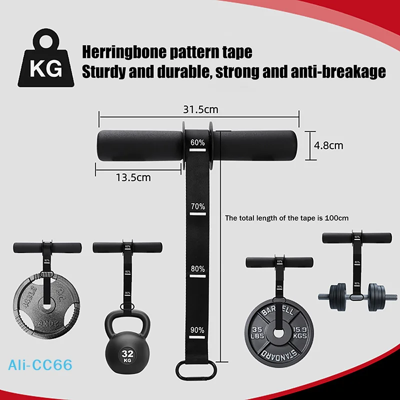 【C】 Forearm Strength Trainer Handgelenkrolle mit verdicktem, rutschfestem Griff, verstellbarem Gürtel, Handgelenk-Stärker, Fitnessgeräte Image