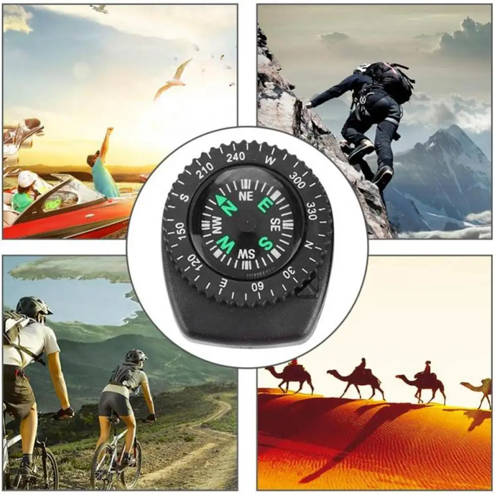 1-10Pcs Tragbare Kompass Outdoor Gadget Navigation Wandern Camping Orientierung Rucksackreisen Karte Lesen Kompass Outdoor Liefert Image