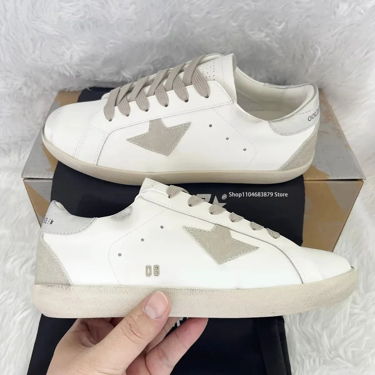 Unisex-Sportschuhe, atmungsaktiv, vulkanisiert, Skateschuhe für Damen und Herren, Frühling, Sommer, modisch, lässig, alte, schmutzige Turnschuhe