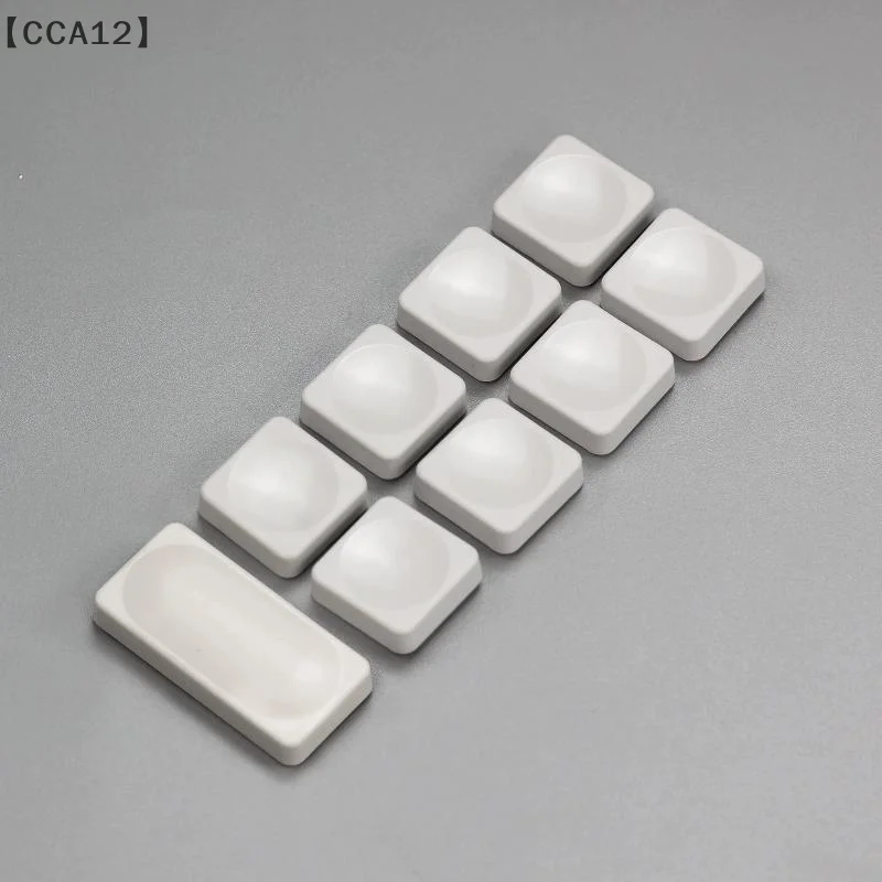 10 Stück weiße CFX Low Profile PBT Tastenkappen für Chosfox LCK Low Profile MX Switch Gaming mechanische Tastatur Ultradünne Tastenkappen Image