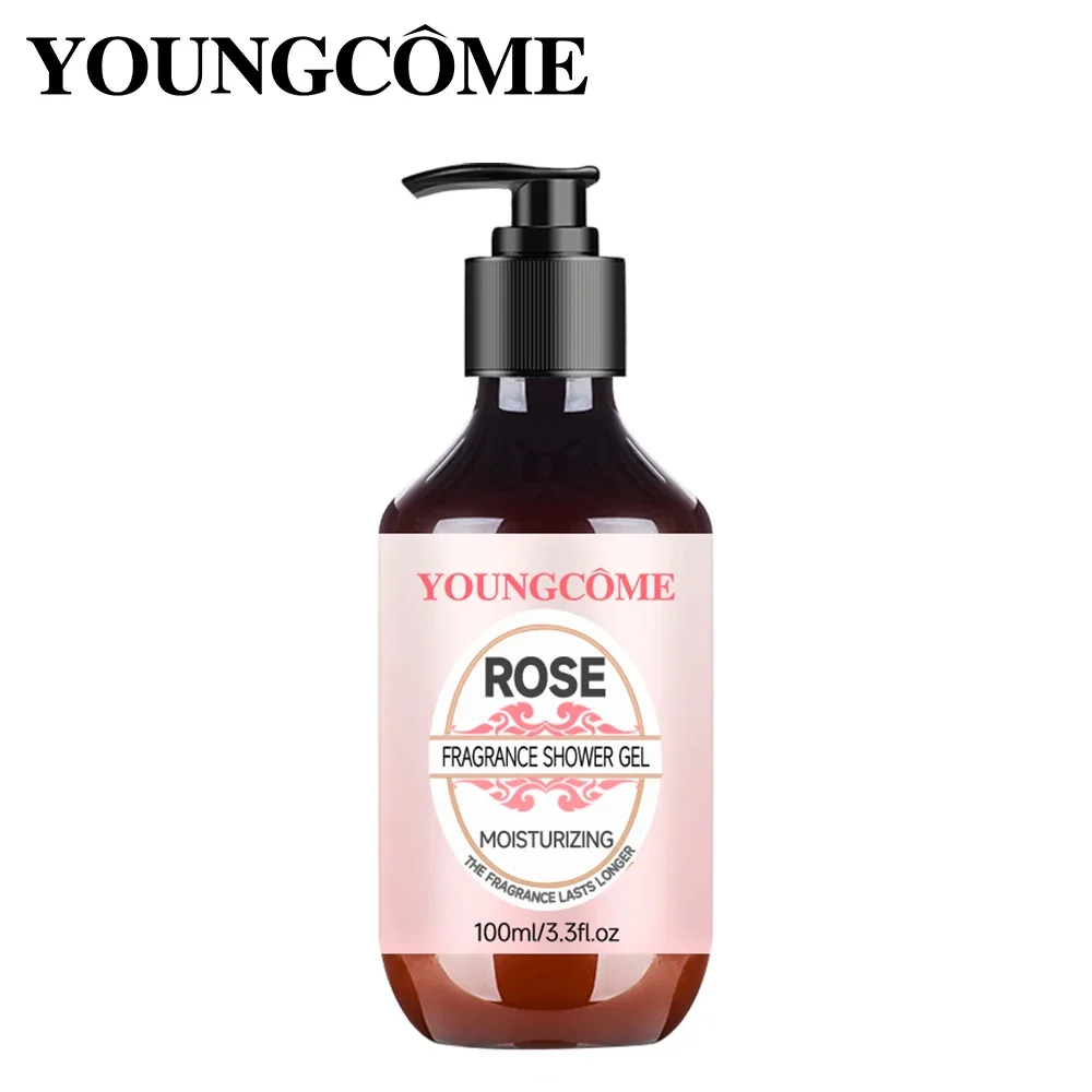YOUNGCOM Rose Gel douche hydratant tendre lisse blanchissant corps lavage soin du corps contrôle de l