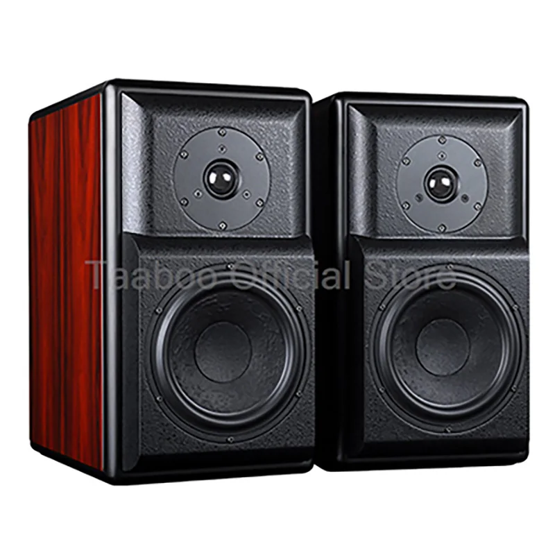 Luxus 100 W Passive Lautsprecher 7 zoll HiFi Bücherregal Lautsprecher Kevlar Woofer Sound Box 28mm Silk Dome Hochtöner audio Für Heimkino