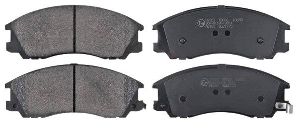 A.B.S. Bremsbelagsatz HYUNDAI 37323 5810139A60,58101H1A00,58101H1A10 58101H1A80 Image