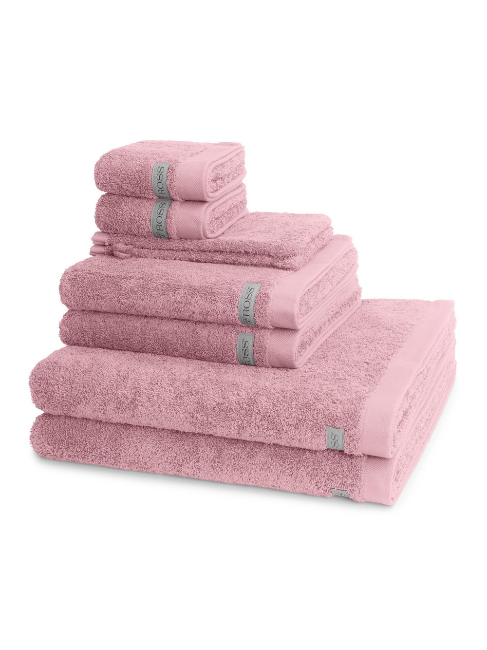 Ross Handtuchset 8-teilig Damen rosa, ONE SIZE Image